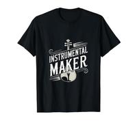 Instrumental Maker Guitar Builder Luthier Violin Maker Value Graphic T-Shirt, Men, Black, S