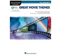 Instrumental Play-Along Great Movie Themes: Clarinet (Hal Leonard Instrumental Play Along) (Includes Online Access Code)