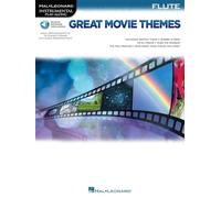 Instrumental Play-Along Great Movie Themes: Flute (Hal Leonard Instrumental Play-along) (Includes Online Access Code)