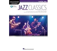 Hal Leonard - Instrumental Play-Along: Jazz Classics (Violin) - Includes Online Access Code
