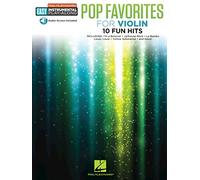 Instrumental Play-Along: Pop Favourites - Violin (Book/Audio) (Hal Leonard Easy Instrumental Play-along)