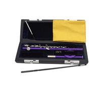 Instrumento de flauta 16 Hole Closed Hole Half Flute White Copper Body