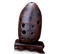 Instrumento Ocarina Adulto 10 Holes Pottery Xun F G Tone Double Cavity Ocarina Music Flute Beginner Left Right Hand Xun(G Tone Right Hand)