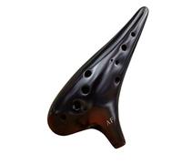 Instrumento Ocarina Adulto 12-hole AF-tuned Ocarina Alto F-tuned 12-hole Af Professionally Played Adult Musical Instrument(A)