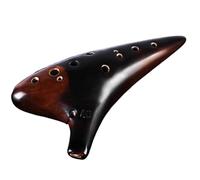 Instrumento Ocarina Adulto 12-hole Alto C 13th Tone Ocarina 12-hole AC Smoked Professional Performance Grade