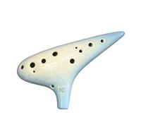 Instrumento Ocarina Adulto 12-hole Alto C-tune Crack Professional Performance Ocarina Beginner Instrument(Blue)