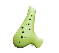Instrumento Ocarina Adulto 12-hole Alto C-tune Ocarina 12 Holes Professional Ocarina Instrument For Beginners(Green)