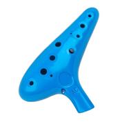 Instrumento Ocarina Adulto 12-hole Mid-tone C AC Ocarina Ac Beginner Professional Musical Instrument Ocarina(Blue)