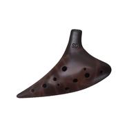 Instrumento Ocarina Adulto 12-hole Mid-tone C-tone Purple Clay Professional Beginner Adult Performance 12AC Ocarina Instrument(SG)