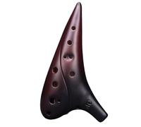 Instrumento Ocarina Adulto 12-hole Middle Tone Professional Beginner Smoked Twelve-hole Ocarina Performance Type Music(A)