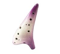 Instrumento Ocarina Adulto 12-hole Ocarina AC Alto C Tone Beginner Performance Ocarina Purple