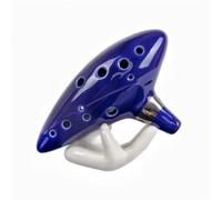 Instrumento Ocarina Adulto 12 Hole Ocarina Ceramic Alto C Vessel Flute Wind Musical Instrument With Simple Music Score Rope For Beginners