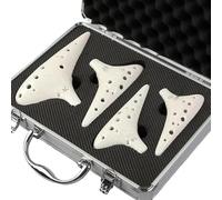 Instrumento Ocarina Adulto 12 Hole Ocarina Flute Alto C SC SG SF Ocarina With Box Instrument