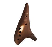 Instrumento Ocarina Adulto 12-Hole Smoked Soldering Grain Ocarina Alto F Tone Ocarina Beginner Ocarina 12-Hole Sound Quality