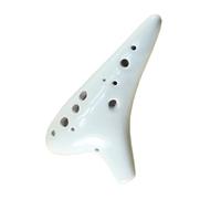 Instrumento Ocarina Adulto 12-hole Treble F SF Key Crackle Glaze Ocarina With Excellent Sound Quality Professional Instrument For Beginners(Blue)