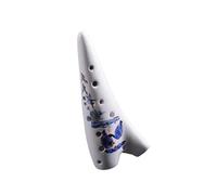 Instrumento Ocarina Adulto 12 Holes Alto C Tone Ocarina Flute Chinese Style Pattern Ceramic For Beginer