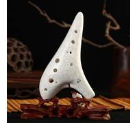 Instrumento Ocarina Adulto 12 Holes Ocarina Flute Alto C Key Flute Ocarina Professional Playing Alto Ocarina Music Instruments(B)