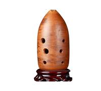 Instrumento Ocarina Adulto 8 Holes 10 Holes Xun Ocarina Flute Music Instrument Good Sound Ancient Instrument For Beginner Fired Ceramic(8 Brown G)
