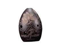 Instrumento Ocarina Adulto 8 Holes Ocarina Black Clay Xun Musical Instrument For Beginner(Lotus)