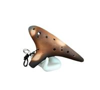 Instrumento Ocarina Adulto Beginner 12-hole Smoked Alto C Ocarina Professional 12-hole AC Instrument