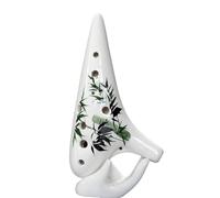 Instrumento Ocarina Adulto Ceramic Ocarina Alto C For Beginners Musical Instrument With Protective Bag Lanyard Easy To Learn(C)