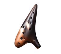 Instrumento Ocarina Adulto Ceramic Ocarina12 Hole Ocarina Alto C Tones Ceramic Ocarina Flute Tao Music Instrument