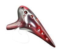 Instrumento Ocarina Adulto Ceramics Flutes For Ocarina 12 Holes Professional Musical Instrument Caliber Decoration Accessories(C)