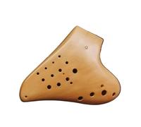 Instrumento Ocarina Adulto Clay Wood Grain Three-tube Alto G-tone Performance-level Ocarina Professional Beginner 21-hole Instrument