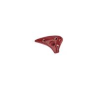 Instrumento Ocarina Adulto Flute 6 Hole Soprano C Ceramic Flauta Ocarina Mini Ocarina Flute Instruments For Music Beginner(Orange)