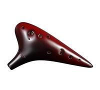Instrumento Ocarina Adulto Ocarina 12 Hole Af Tune Beginner Bass 12 Hole Alto F Professional Performance 6 Instrument Clay Xun