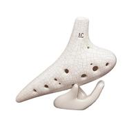Instrumento Ocarina Adulto Ocarina 12-hole Crackle Glaze Ocarina AC Middle Tone C Tune For Beginners To Play