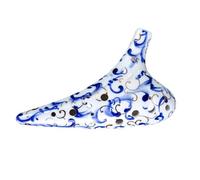 Instrumento Ocarina Adulto Ocarina 12-hole Middle Tone C For Beginners Lepu 12-hole Porcelain Ocarina AC Tone For Professional Performance
