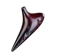 Instrumento Ocarina Adulto Ocarina 12-hole Professional Instrument Smoked Ocarina 12-hole Beginner Adult Ocarina Instrument(C)