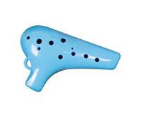 Instrumento Ocarina Adulto Ocarina 12-hole Resin AC-tuned Alto Ocarina Musical Instrument 12-hole Treble Ocarina Beginner Musical Instrument(ABlue)