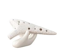 Instrumento Ocarina Adulto Ocarina 12-hole SC Ocarina High C Key Professional Performance 12-hole Smoked Ocarina Instrument(E)