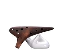 Instrumento Ocarina Adulto Ocarina 12 Hole Smoked Professional Performance Pottery Xun Alto AC Treble Sc/sg/sf(SC)