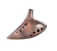 Instrumento Ocarina Adulto Ocarina 12 Holes AC Tune For Beginners Purple Clay 12 Hole Ocarina Middle Tone C Tune Professional Performance(AF)