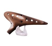 Instrumento Ocarina Adulto Ocarina 12 Holes Alto AC Tune Professional Ocarina Instrument Smoked Ocarina