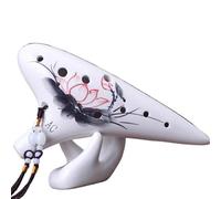 Instrumento Ocarina Adulto Ocarina 12 Holes Beginner Alto C Twelve Holes AC Professional Six-hole Ocarina Musical Instrument(D)