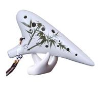 Instrumento Ocarina Adulto Ocarina 12 Holes Beginner Alto C Twelve Holes AC Professional Six-hole Ocarina Musical Instrument(B)