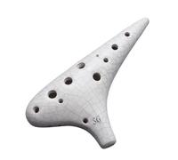 Instrumento Ocarina Adulto Ocarina 12 Holes SG High Pitch G Tune 12 Holes Professional Crackle Smoked Beginner Instrument(C)