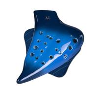 Instrumento Ocarina Adulto Ocarina Double Tube Three Tube Ocarina Alto C Key Glazed Ocarina AC Key Ultra Wide Temperament