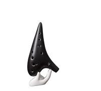 Instrumento Ocarina Adulto Ocarina Instrument 12 Hole Alto C 12 Hole AC Ocarina(Black)