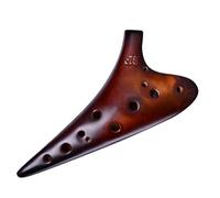 Instrumento Ocarina Adulto Ocarina Instrument 12 Holes SF High F Tune 12 Holes Lacquer Smoked Xun Professional Performance Grade