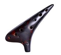 Instrumento Ocarina Adulto Ocarina Instrument 12 Holes SG High G Tone 12 Holes Smoked Xun Professional Performance Grade Ocarina