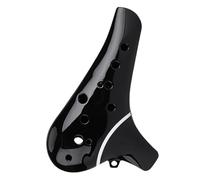 Instrumento Ocarina Adulto Ocarina Professional Playing Wind Instrument Beginner Professional Ocarina 12 Hole AC Middle C Tone Twelve Holes(Black)