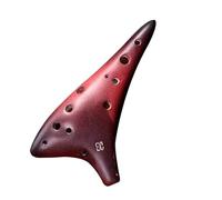 Instrumento Ocarina Adulto Ocarina SC 12 Hole Smoked Professional Performance Grade 12 Hole Ceramic Xun Adult High C Tone Beginner(A)