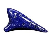 Instrumento Ocarina Adulto Ocarina SC 12 Hole Smoked Professional Performance Grade 12 Hole Ceramic Xun Adult High C Tone Beginner(C)