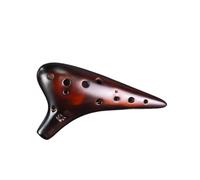 Instrumento Ocarina Adulto Ocarina Smoked 12-hole High-pitched F Ocarina Performance-level 12-hole SF Ocarina Instrument