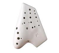 Instrumento Ocarina Adulto Ocarina Three-tube AC tune 3-tube Alto C Tune Smoked Ocarina Wide Range Professional Performance-level Instrument(D)